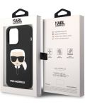 Калъф Karl Lagerfeld - MS Karl Head, iPhone 14 Pro Max, черен - 5t